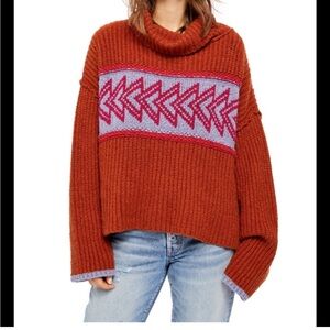 Free People Greater Than Cowl Neck Sweater
